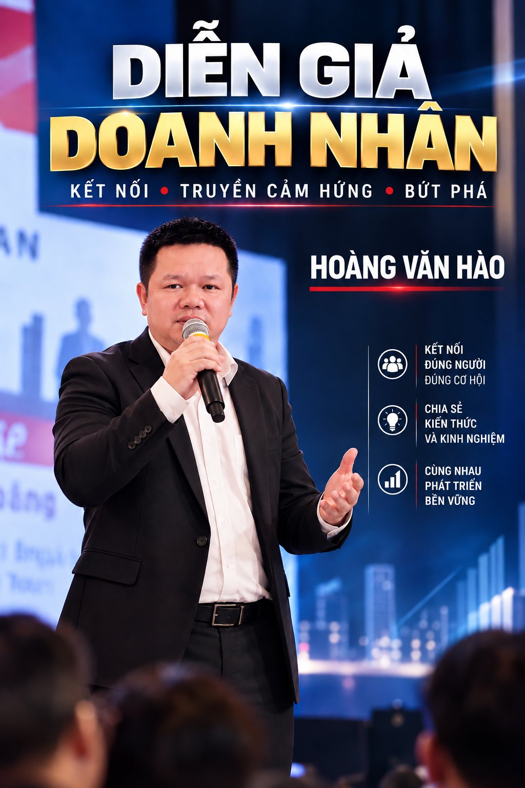 Hoàng Văn Hào – diễn giả doanh nhân, người sáng lập Quang Hào Auto